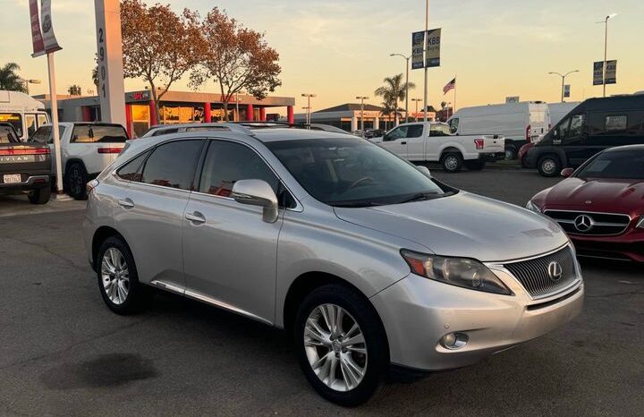 2012 Lexus RX 450h Sport Utility 4D