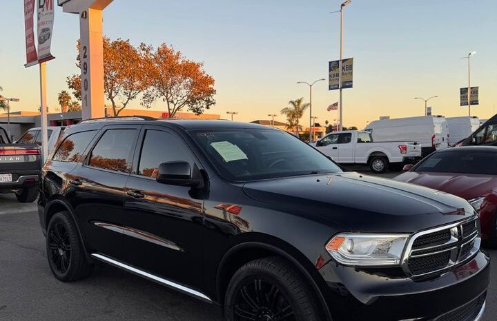 2017 Dodge durango SXT Sport Utility 4D