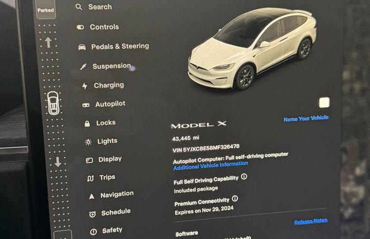 
								2021 Tesla model x Long Range full									