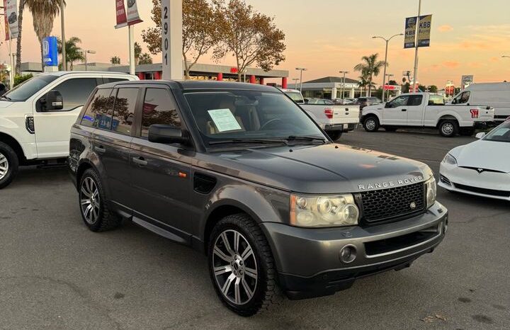 2006 Land Rover range rover sport HSE Sport Utility 4D