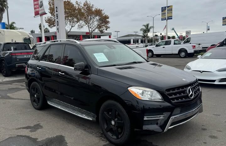 2014 Mercedes-Benz m-class ML 350 Sport Utility 4D