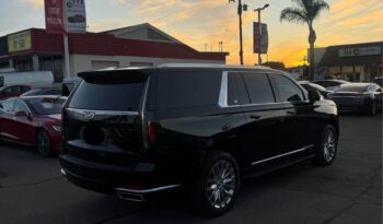 
									2022 Cadillac escalade esv Premium Luxury Sport Utility 4D full								