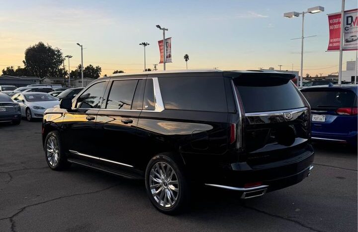 2022 Cadillac escalade esv Premium Luxury Sport Utility 4D