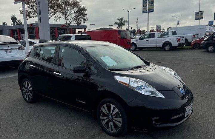 
								2013 Nissan leaf SL Hatchback 4D full									