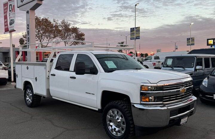 2015 Chevrolet silverado 2500 hd crew cab Work Truck Pickup 4D 8 ft