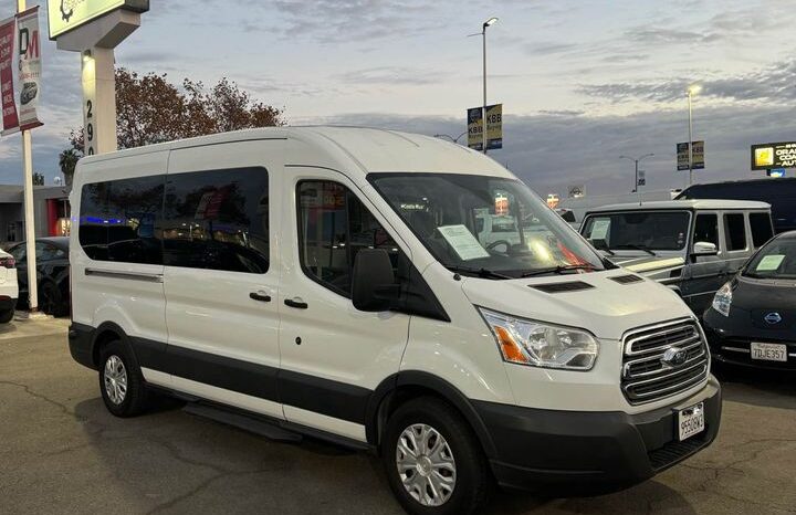 2016 Ford transit 350 van Medium Roof w/Sliding Side Door Van 3D