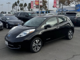 2013 Nissan leaf SL Hatchback 4D