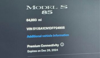 
									2013 Tesla model s Sedan 4D full								