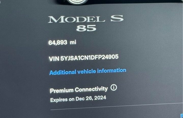 
								2013 Tesla model s Sedan 4D full									