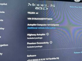 2015 Tesla model s 85D Sedan 4D