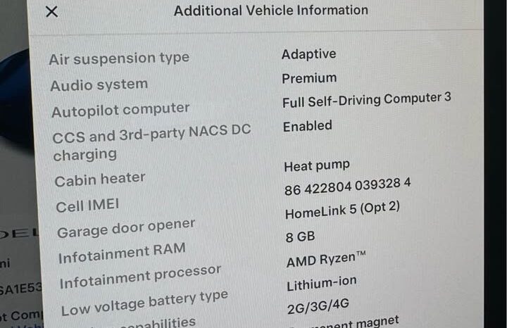 
								2022 Tesla model s Long Range Sedan 4D full									