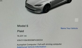 
									2021 Tesla model s Plaid Sedan 4D full								