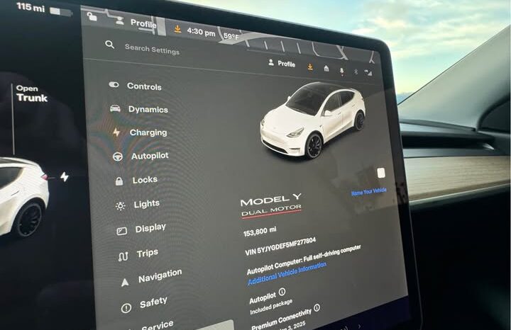 
								2021 Tesla model y Performance Sport Utility 4D full									