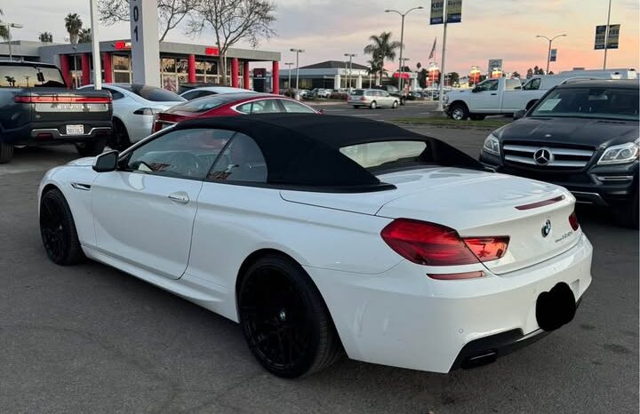 2013 BMW 6 series 650i Convertible 2D