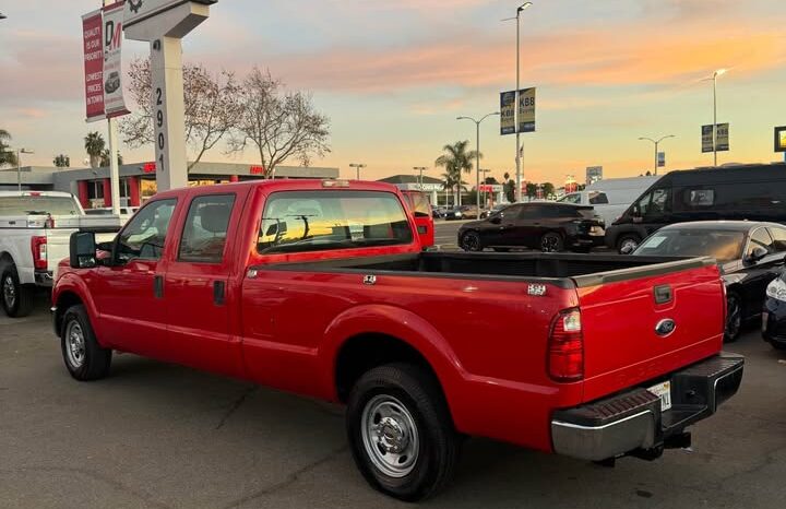 2014 Ford f250 super duty crew cab XL Pickup 4D 8 ft