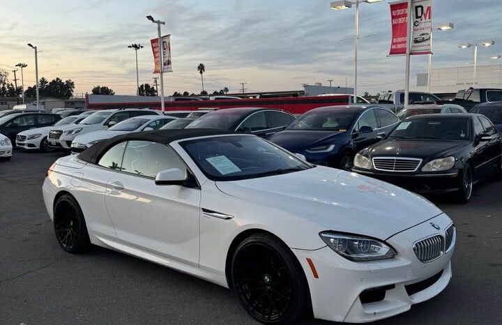 2013 BMW 6 series 650i Convertible 2D