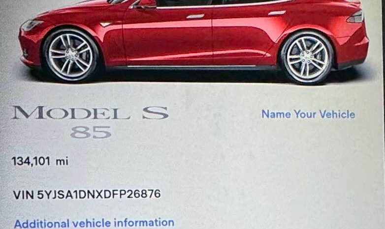 2013 Tesla model s 85