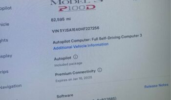 
									2017 Tesla model s P100D Sedan 4D full								