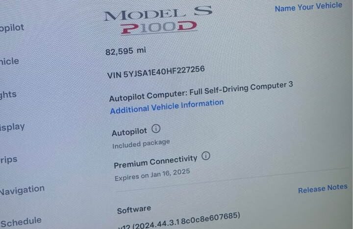 
								2017 Tesla model s P100D Sedan 4D full									