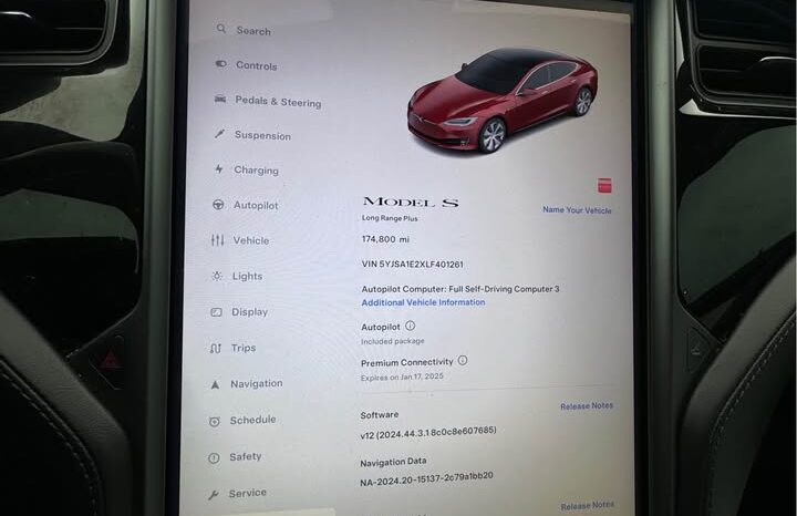 
								2020 Tesla model s Longe Range Plus Sedan 4D full									