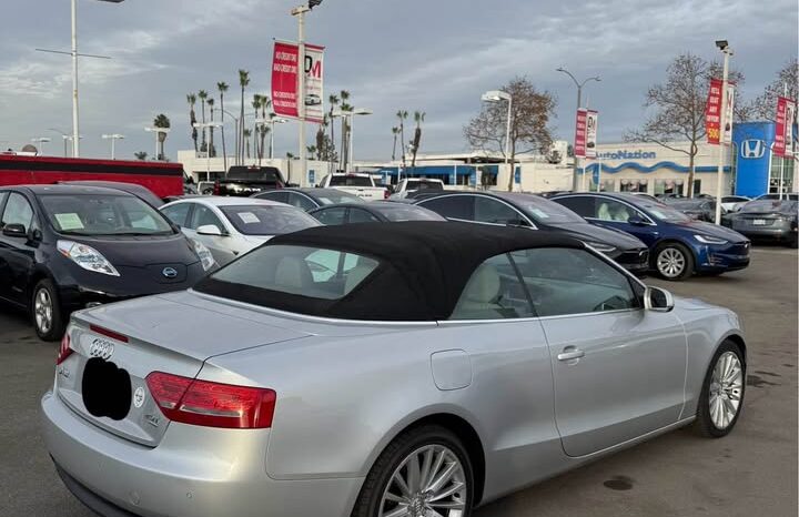 2010 Audi a5 2.0T Premium Cabriolet 2D