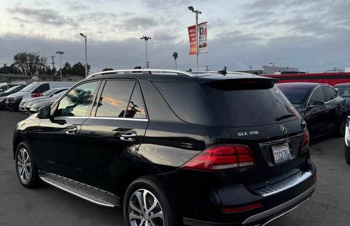 2016 Mercedes-Benz GLE 350 4MATIC Sport Utility 4D