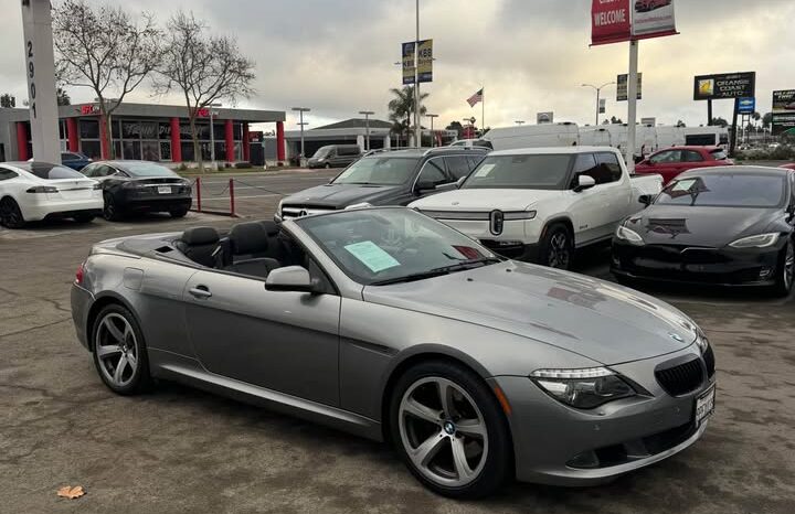 2010 BMW 6 series 650i Convertible 2D