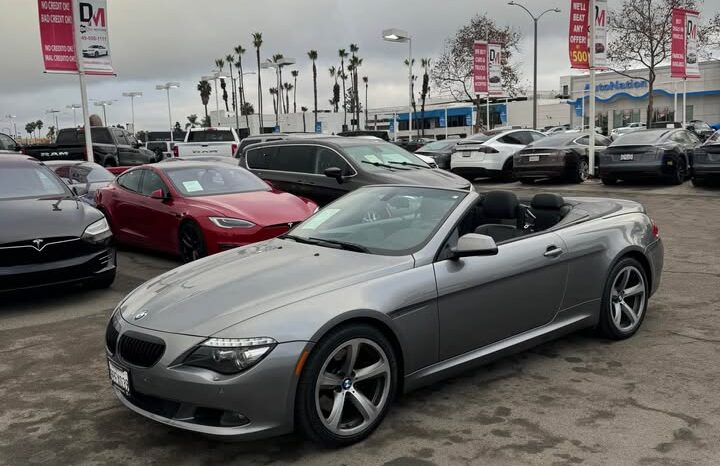 2010 BMW 6 series 650i Convertible 2D