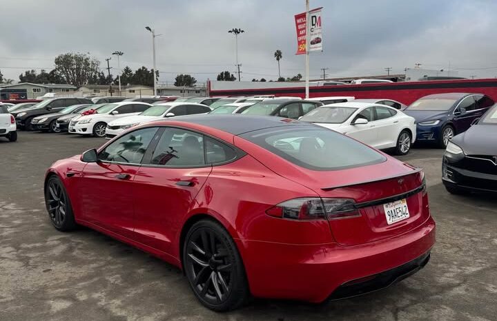 2022 Tesla model s Plaid Sedan 4D