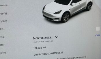 
									2021 Tesla model y Standard Range Sport Utility 4D full								