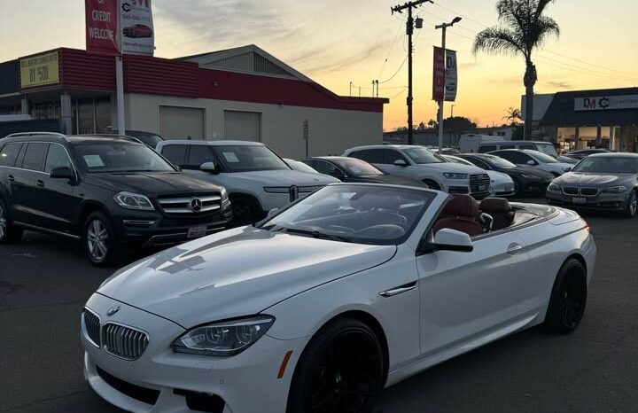 
								2013 BMW 6 series 650i Convertible 2D full									