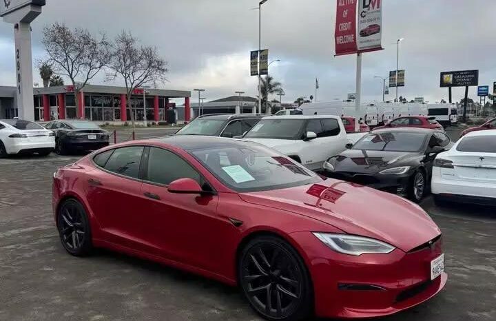 2022 Tesla model s Plaid Sedan 4D