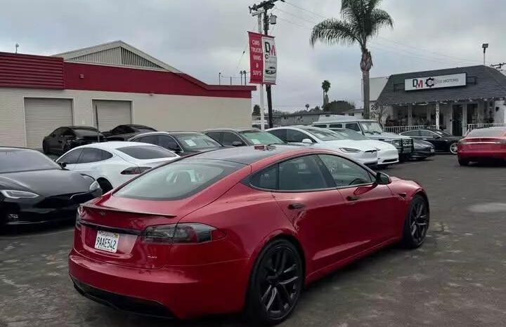 2022 Tesla model s Plaid Sedan 4D