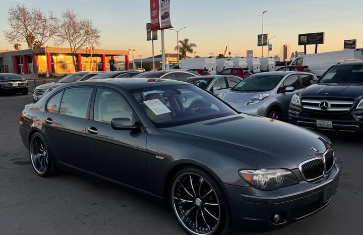 2008 BMW 7 series 750Li Sedan 4D