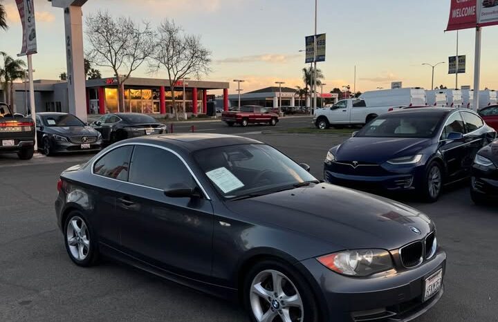 2008 BMW 1 series 128i Coupe 2D