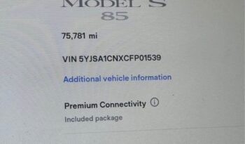 
									2012 Tesla model s 85 full								