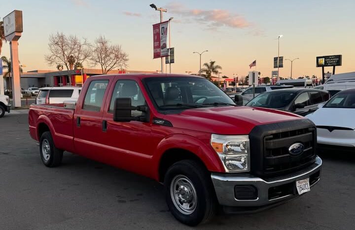 2012 Ford f250 super duty crew cab XL Pickup 4D 8 ft