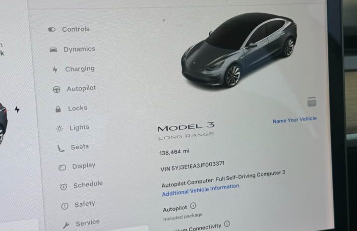 
								2018 Tesla Model 3 full									