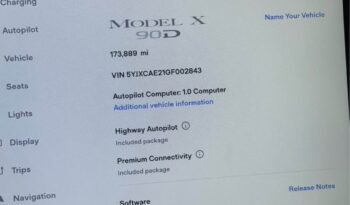 
									2016 Tesla model x 90D Sport Utility 4D full								