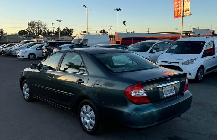 2003 Toyota camry