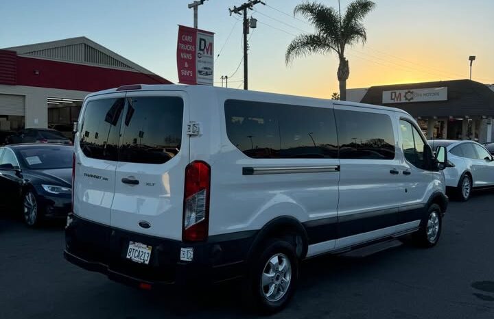 2018 Ford transit 350 van Low Roof w/Sliding Side Door w/LWB Van 3D