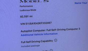 
									2019 Tesla Model S Performance Ludicrous Mode full								