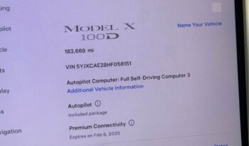 
									2017 Tesla model x 100D Sport Utility 4D full								