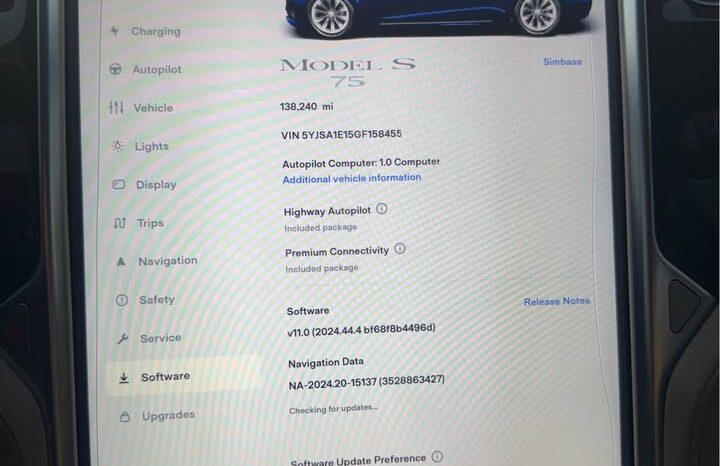 
								2016 Tesla model s 75 Sedan 4D full									