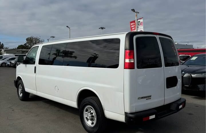 2015 Chevrolet express 3500 passenger LS Van 3D