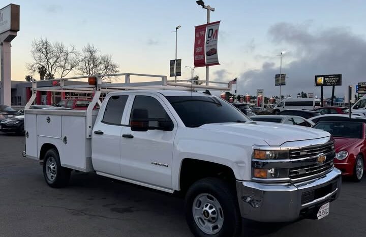 2015 Chevrolet silverado 2500 hd double cab Work Truck Pickup 4D 6 1/2 ft