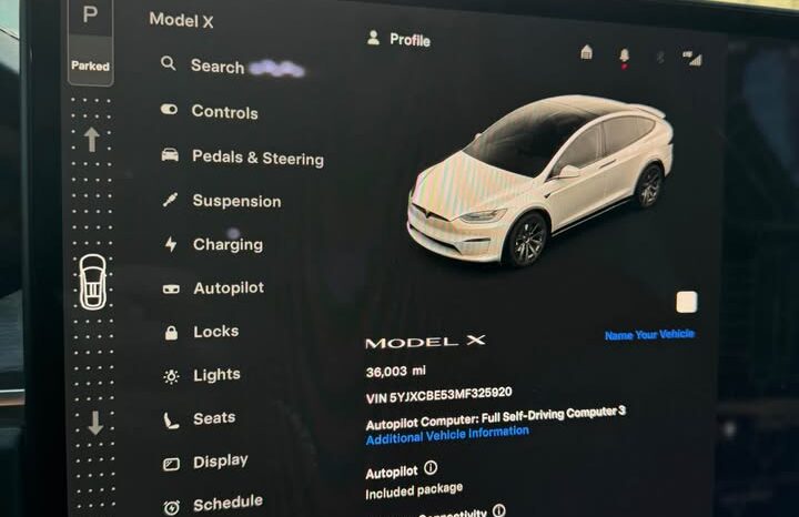 
								2021 Tesla model x Long Range full									