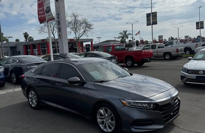 2018 Honda accord LX Sedan 4D