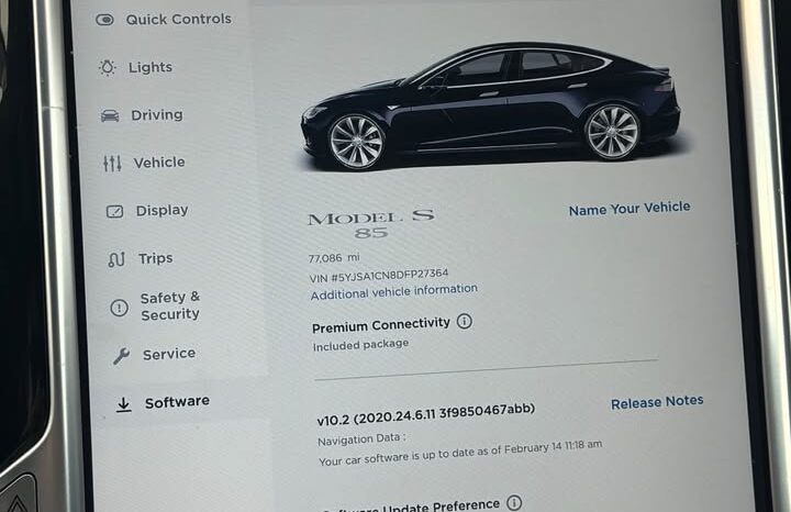 
								2013 Tesla model s Sedan 4D full									