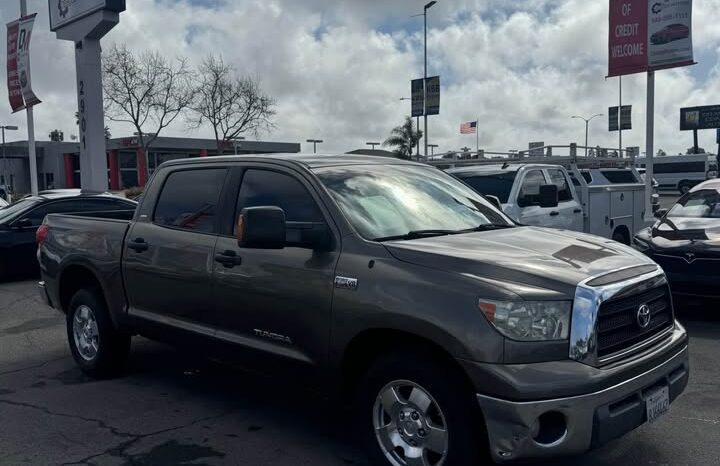 
								2007 Toyota tundra crewmax full									